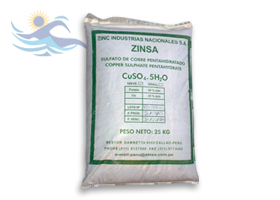 SULFATO DE COBRE PENTAHIDRATADO